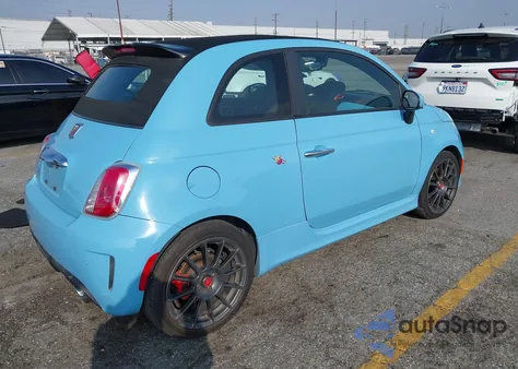 2017 Fiat 500C Abarth from USA, damaged, VIN 3C3CFFJH2HT659218